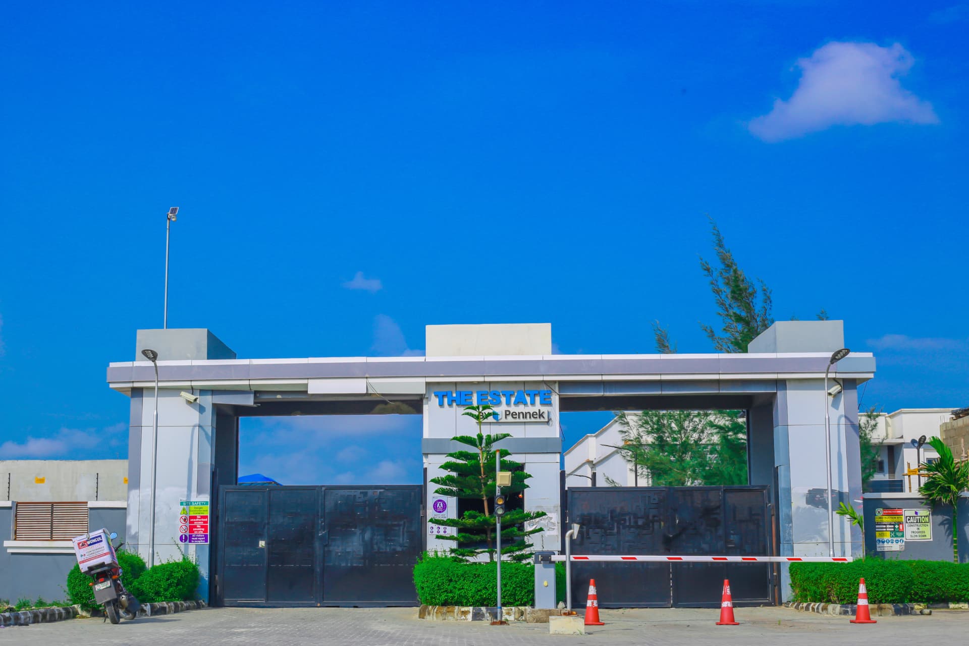 The Estate — entrance gate