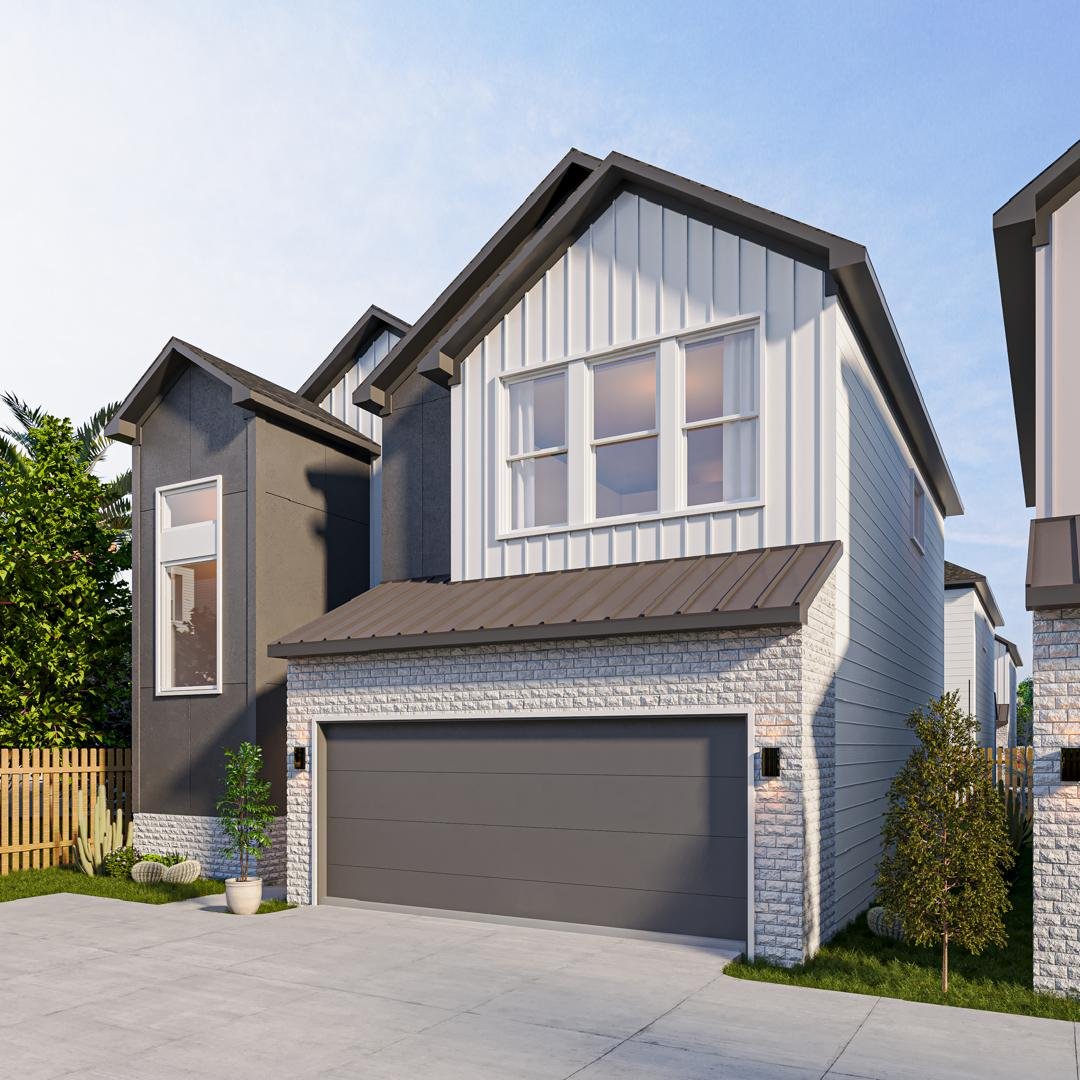 Pennek Heights Houston home render