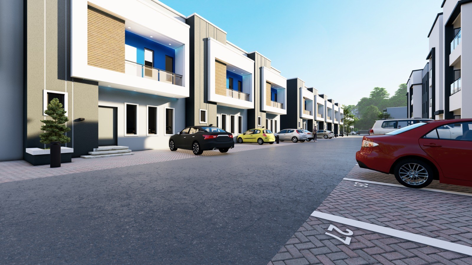 3 bedroom terrace duplex