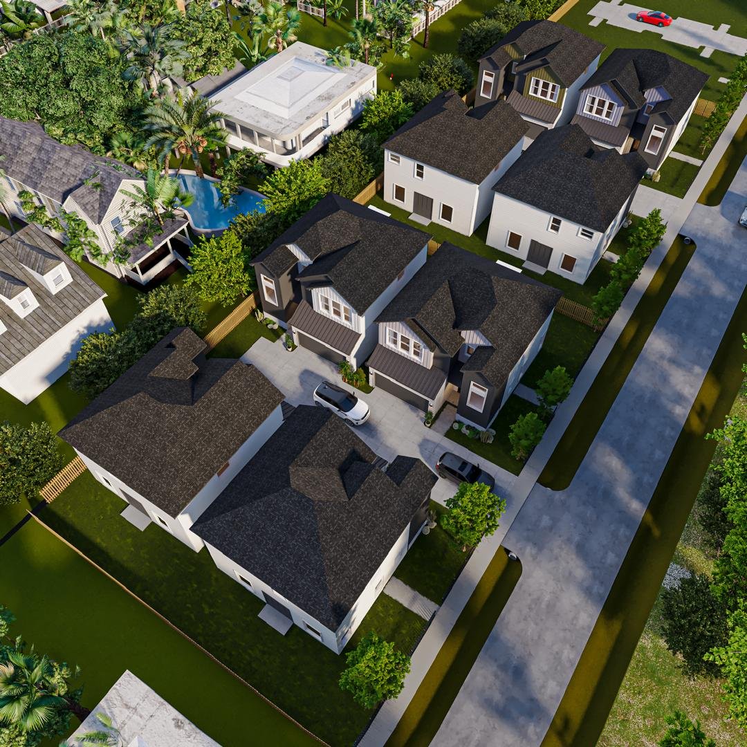 Pennek Heights Houston street view render